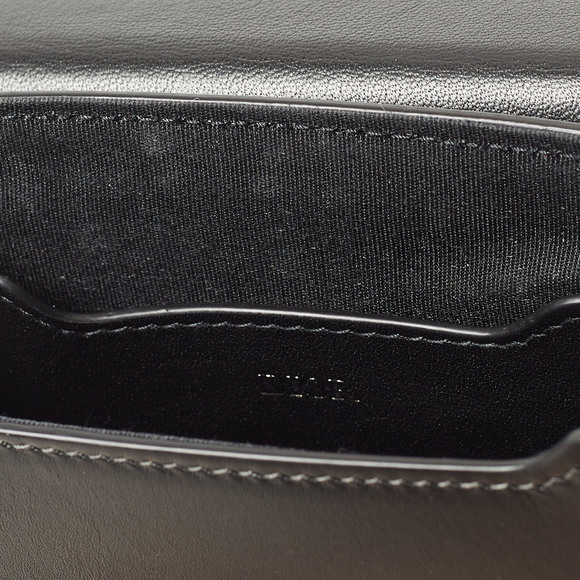 DIOR Black Leather Vertical Pouch Bag - Picture 8 of 8